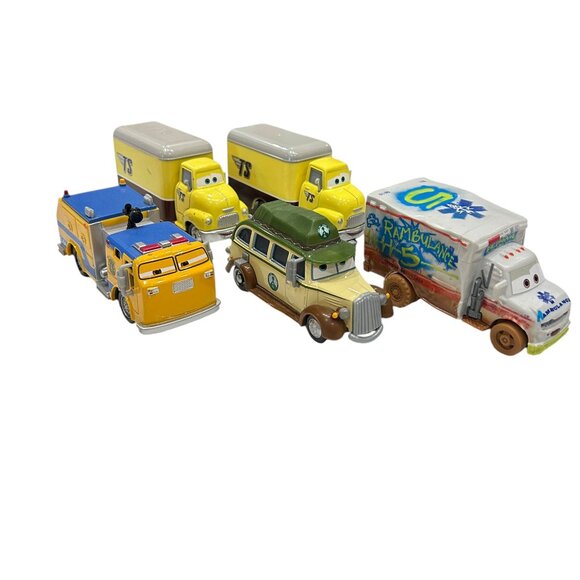 Disney Planes Fire & Rescue Die-Cast Lot Ol’ Jammer, Dr. Damage, Pulaski, Dustin - Picture 3 of 16